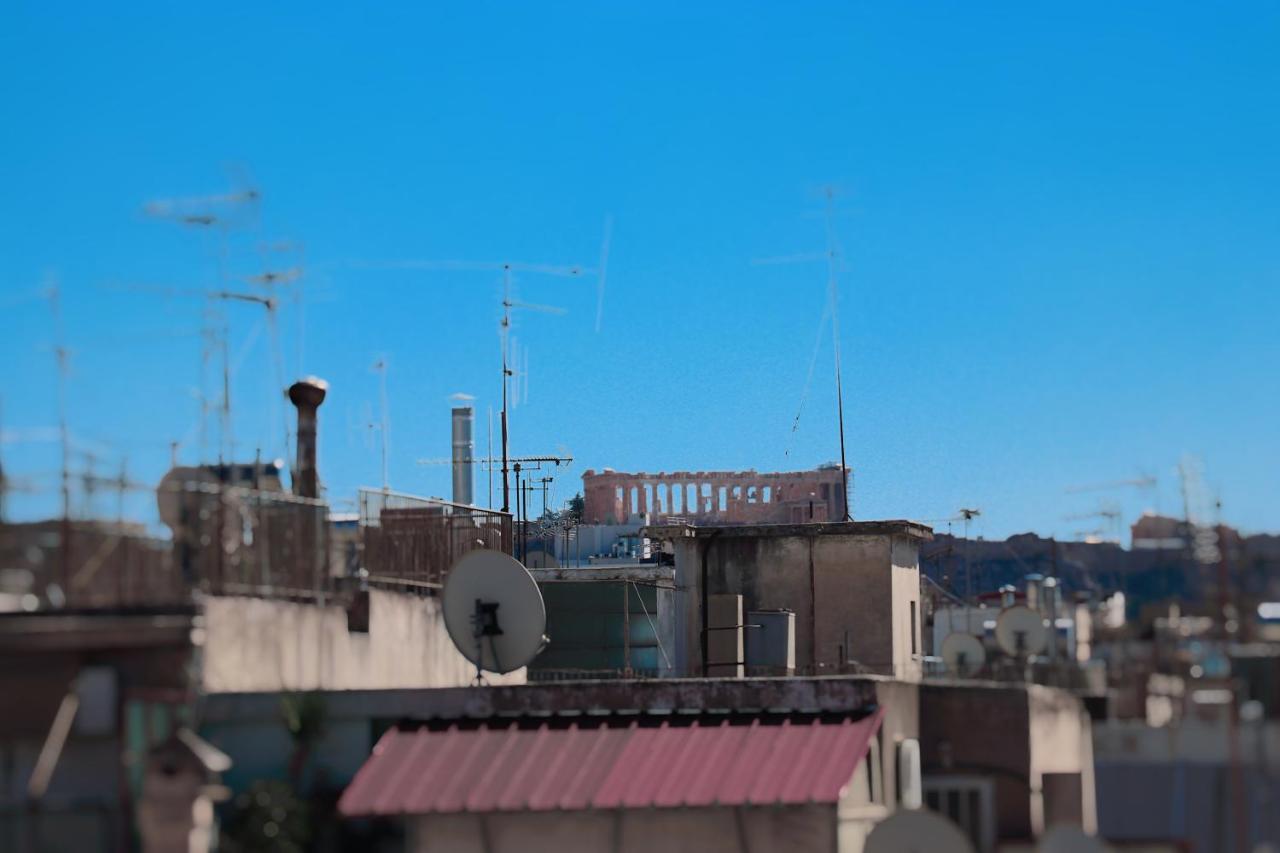 Penthouse With Acropolis View Atenas Exterior foto